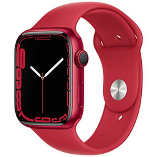 Apple Watch Series 7(GPSモデル)- 45mm(PRODUCT)REDアルミニウムケースと(PRODUCT)REDスポーツバンド - レギュラー REDアルミニウム MKN93J/A Apple Watch Series 7(GPSモデル)- 45mm(PRODUCT)REDアルミニウムケースと(PRODUCT)REDスポーツバンド - レギュラー REDアルミニウム MKN93J/A