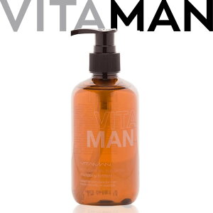 VITAMAN ヴァイタマン モイスチャライジングシャンプー 250ml メンズ かゆみ ふけ ツヤ 天然 頭皮に潤いと栄養を与え、汚れを取り除きます！肌に優しい弱酸性です