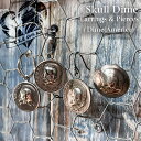 n.t.c/ntc/エヌティーシー/コインピアス・イヤリング -Skull Dime-/白銅