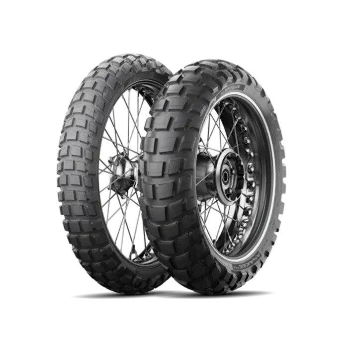 未舗装路や林道など、オフロード走行を重視するアドベンチャーバイク向けタイヤです。ダートでのトラクションと走破性を求める方におすすめです。参考車種一覧ホンダST1300パンヨーロピアン／STX/ABS PAN EUROPEAN／CBR1000F／VFR750FヤマハXJR1200/R／BT1100 ブルドッグ／FZR1000／GTS1000／FZR750RスズキGS1200SS／GSX1200／イナズマ1200／RF900R／GSX-R750R／イナズマカワサキバルカン1500ミーンストリーク／GPZ1100S／ZRX1100&amp;2／ZZ-R1100/ZX-11／ZXR750／ZX-6RBMWR850R／R1300GS／R1250GS/ Adventure／K1200RS／R1200GS／R nine T Scrambler/Urban GS／R1150R／R1150RS／R1150RT／R1100SドゥカティMULTlSTRADA 1260 ENDUR0／Multistrada V4／Multistrada 950／ST2／ST4／MH900エヴォルツィオーネ／900S／MONSTER 900 DARK／SCRAMBLER DesertSled／SS800ハーレーダビッドソンFACTORY CUSTOMROAD KING (FLHR4-CVO)／PAN AMERICA 1250 (RA1250)モトグッチSTELV10トライアンフタイガーXCA/XRTKTM1290 SUPER ADVENTURE/S／1190 ADVENTURE／790 ADVENTURE