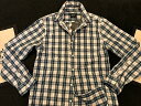 【送料無料】【新品】アバクロ【Mensメンズ】Moose刺繍チェックシャツ(長袖)/White Plaid【Plaid Shirt】【Abercrombie&Fitch】【本物保証】