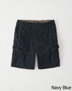 AbercrombieFitch (AoNr[tBb`) J[SV[c (Cargo Shorts) Y (Navy Blue) Vi