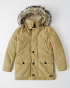 アバクロンビー＆フィッチ [エントリーでP最大13倍] Abercrombie＆Fitch (アバクロンビー＆フィッチ) ウルトラ ダウンパーカー (Ultra Parka) メンズ (Light Khaki) 新品