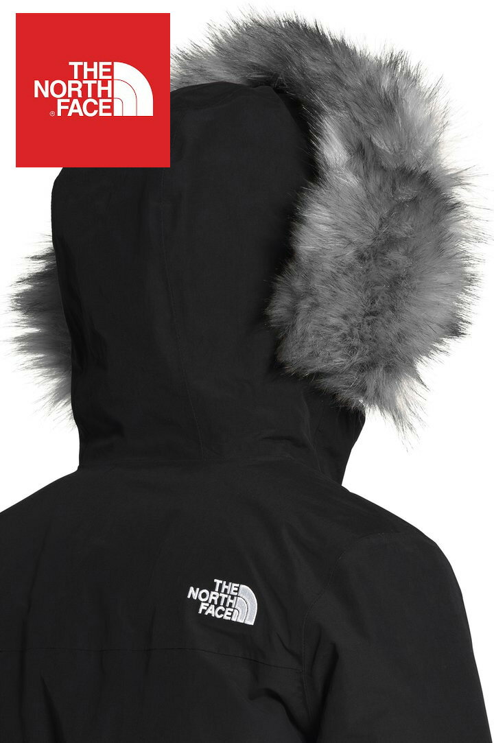 The North Face (ザ・ノースフェイス)日本未発売 USAモデル 550フィル アークティック ロングダウンジャケット (Arctic Parka)レディース (Black) 新品