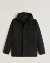 アバクロンビー＆フィッチ [エントリーでP最大13倍] Abercrombie＆Fitch (アバクロンビー＆フィッチ) リファインドパーカー (Refined Parka) メンズ (Black) 新品