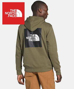 The North Face (ザ・ノースフェイス) 2.0 レッドボックスロゴ プルオーバー スウエット フーディー パーカー (2.0 Box Pullover Hoodie)メンズ (Burnt Olive Green) 新品 EU/USAモデル 2023秋冬