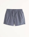 [5/1 10~Gg[Pő13{]AbercrombieFitch (AoNr[tBb`) Ci[t bNX vI VC XCgNX  (Relaxed Pull-On Shine Swim Trunks) Y (Blue) Vi (5inch)