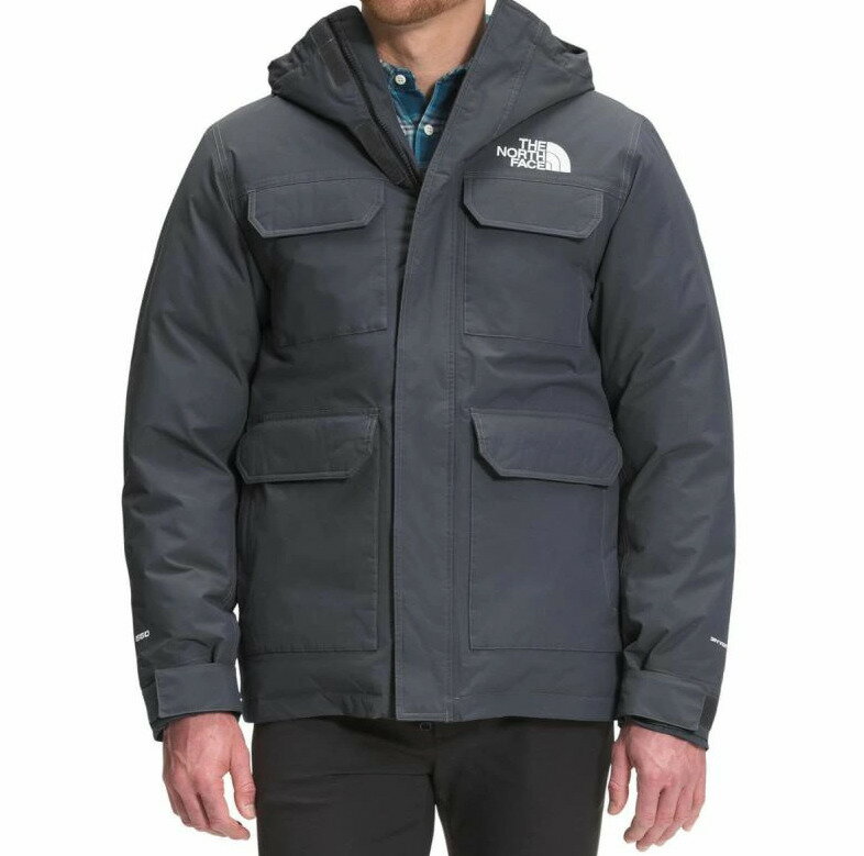 【簡単 エントリーで必ずP10倍】 【THE NORTH FACE ザノースフェイス】 USAモデル D.S.A認証 550フィル サイプレス ダウンジャケット ダウンパーカー (Cypress Parka Jacket)メンズ (Vanadis Grey) 撥水加工 新品 EU/USAモデル 2023秋冬