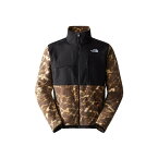 THE NORTH FACE ザノースフェイス デナリ ジップ フリース ジャケット PORLATEC ジップインジップ (Denali Jacket)メンズ (COAL BROWN WATER DISTORSION PRINT/TNF BLACK) 新品 UK/EU/USAモデル 2023秋冬 送料無料