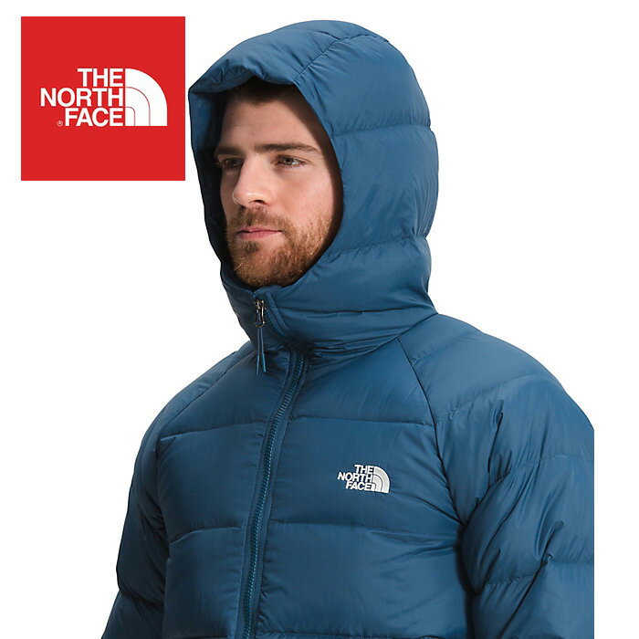 【THE NORTH FACE ザノースフェイス】日本未発売 USAモデル D.S.A認証 フード付き ハイドレナライト ラグラン ダウンジャケット (Hydrenalite Down Hoodie)メンズ (Monterey Blue) 新品