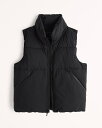 AbercrombieFitch (AoNr[tBb`) wr[EGCg pt@[xXg (Heavyweight Puffer Vest) Y (Black) Vi