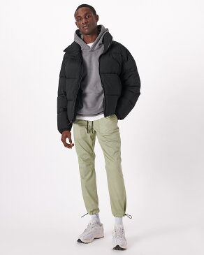 Abercrombie&Fitch (アバクロンビー&フィッチ) リラックス ヘビーウェイト ダウンジャケット (Heavyweight Puffer) メンズ (Black) 新品