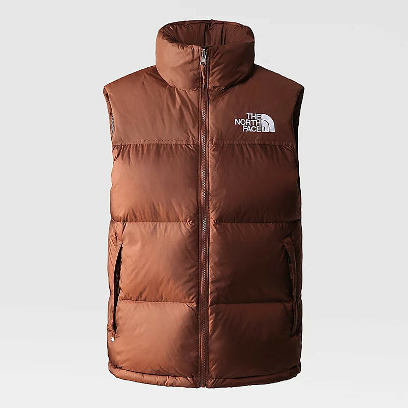 【簡単 エントリーで必ずP10倍】 送料無料THE NORTH FACE ザノースフェイス EU/USAモデル1996 ヌプシ ダウンベスト R.D.S認証 700フィル グースダウン (1996 Retro Nuptse vest)メンズ (Dark Oak) 新品 EU/USAモデル 2023秋冬