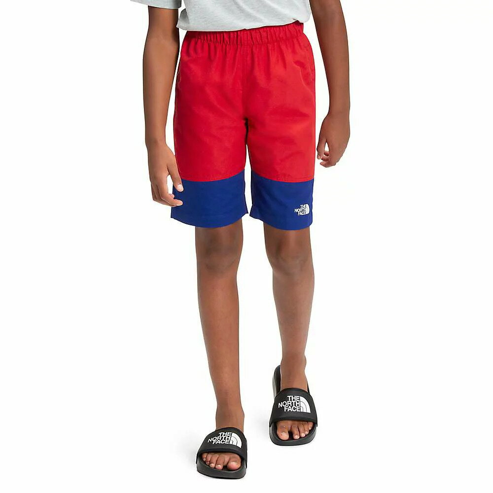 送料無料 The North Face (ザ・ノースフェイス) Class V Water Shorts 水着 スイムパンツ スイムショーツ KIDS FLASHDRY 速乾 (TNF RED) 新品 EU/USAモデル