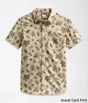 送料無料The North Face (ザ・ノースフェイス) 　ショートスリーブ シャツ 半袖シャツ (Men’s Short-Sleeve Baytrail Pattern Shirt) メンズ (Gravel Cacti Print) 新品 EU/USAモデル