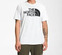 【P10倍★7/1(火)10:00~(要エントリー)】The North Face (ザ・ノースフェイス) ハーフドーム ロゴ 半袖Tシャツ (Halfdome Tee) メンズ (WHITE) 新品 EU/USAモデル 2024秋冬