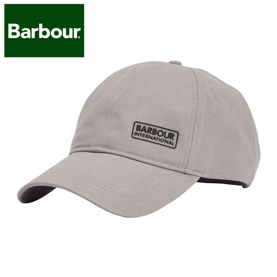 乐天商城 - 【Barbour】 バブアー キャップ コットン ロゴ インターナショナル ノートン ドリル スポーツ キャップ（International Norton Drill Sports Cap） Grey 新品 正規品 男女兼用 UNISEX