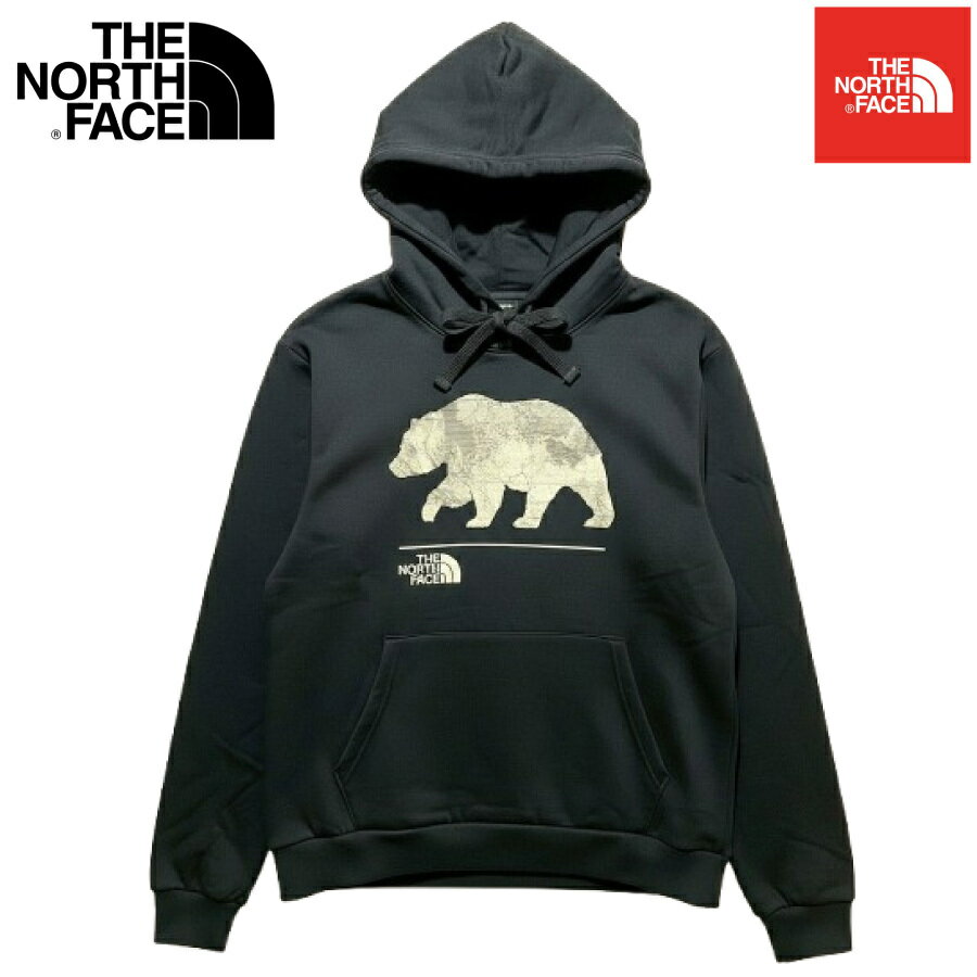 Rakuten - P5倍!!全商品6/4 20時~The North Face (ザ・ノースフェイス) パーカー プルオーバー スウエット フーディー ベアープリント 裏起毛 (EVOLUTION MNT BEAR HOODIE)メンズ (Black) 新品 EU/USAモデル