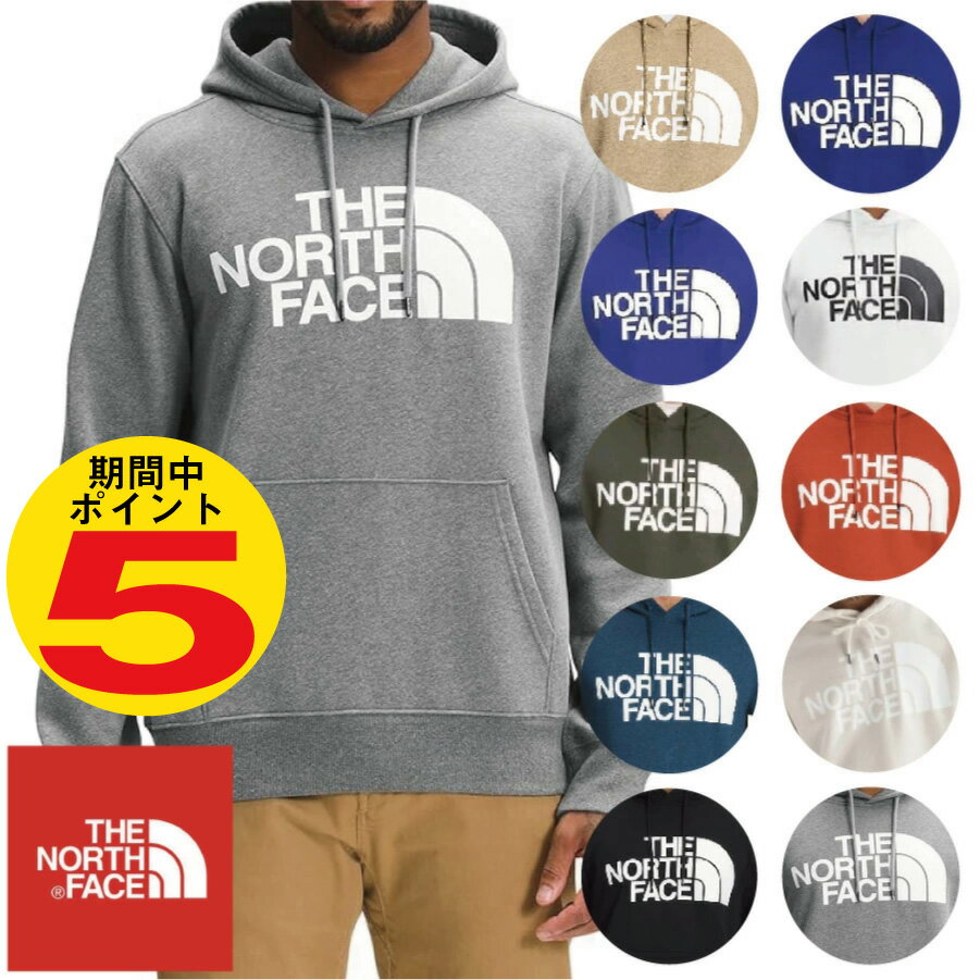 Rakuten - P5倍!!全商品6/4 20時~The North Face (ザ・ノースフェイス) フロントロゴプリント プルオーバー スウエット フーディー パーカー 男女兼用 (Half Dome Pullover Hoodie)メンズ 新品 EU/USAモデル