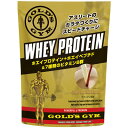 GOLD’S GYM(ゴールドジム) ホエイプロテイン ＜カフェオレ風味＞ 1,500g　831217