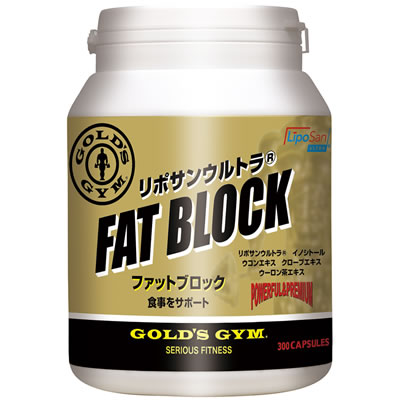 GOLD’S GYM(ゴールドジム) ファットブロック 300粒　830449