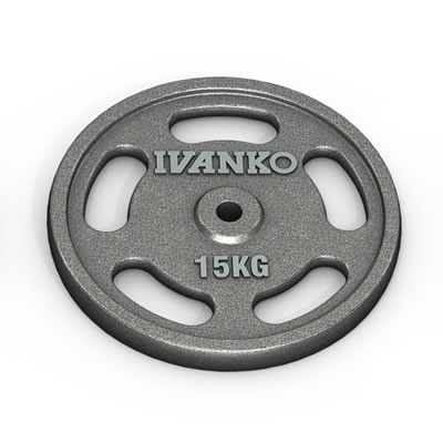 IVANKO(イヴァンコ) IBPNEZ スタンダードペイントイージーグリッププレートφ28mm 15kg 1枚 