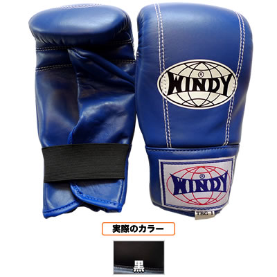 WINDY(ウィンディ) パンチンググローブ/ペア TBG-1 Mサイズ <黒>