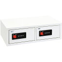 EIKO エーコー 貴重品保管庫 ReZERO LOCK<数字合わせ式>緊急解錠付 2列1段 2人用 LK-502(3)