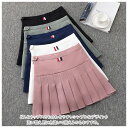【送料無料】 ゴルフ スカート 定番 プリーツスカート ゴルフスカート インナーパンツ付き レディース ゴルフウエア ミニ スカート テニス おしゃれ スポーツ...