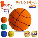 【送料無料】屋内アクティビティ 簡単に握りやすい 軽量で 柔らかく サイレントバスケットボール サイレントボール 静音 7号 1個入り