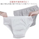 【送料無料】使い捨て 防災 使い捨てショーツ メンズ アンダーウェア 綿5枚セット 男性ショーツ お泊り 使い捨て 下着 大きいサイズ(4)