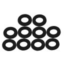 【送料無料】ブラック 18x10mm 変形しにくい 交換/修理用 トランペット用キャップフェルト