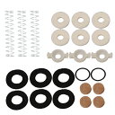 【送料無料】交換 46mmバルブスプリング/バルブガイド/フェルト/コルク/ゴムリング トランペットピストンバルブ修理キット