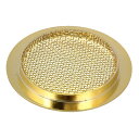 【送料無料】ゴールド 60mm 合金製 リゾネーターギター・ドブロギター用