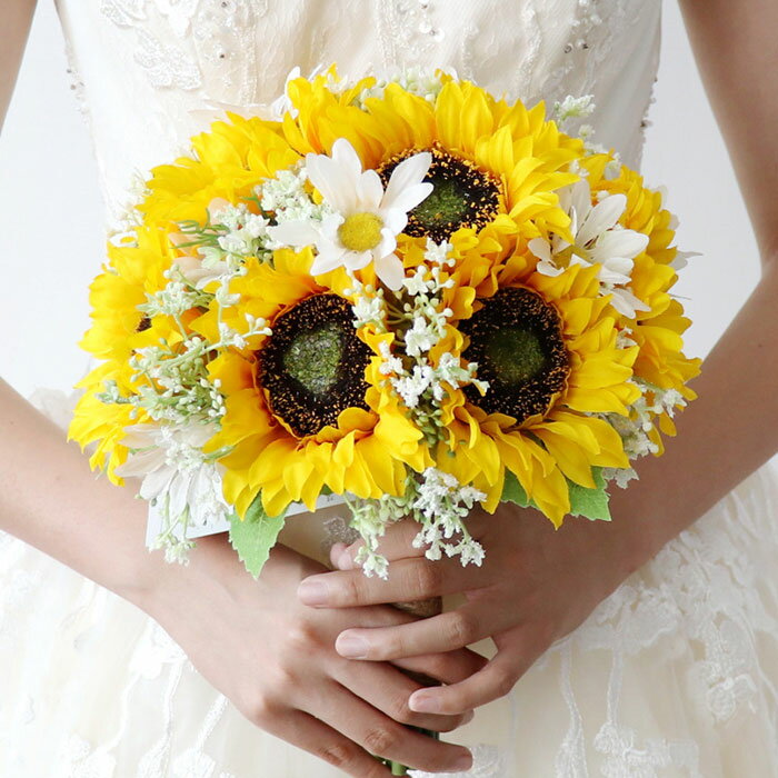 【送料無料】購入でブートニア半額になります 手持ち花 お揃い 結婚式 ブーケ 造花 ウェディング用 アレンジメント 花嫁 披露宴 ブートニア セット 葉っぱ アーティフィシャルフラワー 軽い