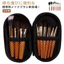 【送料無料】可愛い アイシャドウブラシ かわいい 化粧筆 メイク道具 携帯便利 メイクブラシセット 9本組 メイクブラシ コスメ(4)