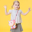 【送料無料】子ども 子供 保育園 幼稚園 斜めがけバッグ バッグ 軽量 ショルダー ぬいぐるみ 蝶 動物 ベビー ポシェット 女の子 キッズ