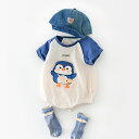 【送料無料】新生児 ベビー 子供服 夏 春 カバーオール オールインワン ロンパース 可愛い 半袖ロンパース 出産祝い 女の子 男の子(4)