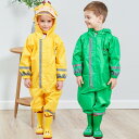 【送料無料】レインスーツ レインパー かわいい 防水 小学生 入園 入学 子供用 薄手 レインウェア レインポンチョ レインコート キッズ