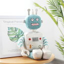 【送料無料】誕生日 玩具 お洒落 かわいい おままごと ごっこ遊び ロボット ファーストトイ おもちゃ 男の子 ロボット 人形 ぬいぐるみ