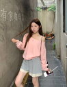【送料無料】HI ヒップホップ 衣装 ダンス シンプル ゆったり 大きいサイズ ビッグ ピンク トレーナー カットソー トップス 長袖