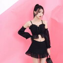 【送料無料】ハーフ セクシー ドレス ワンピース セクシー かわいい セパレート水着 温泉ィー水着 練習用 競泳水着 レディース水着