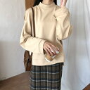 【送料無料】トップス トレーナー 長袖 カットアウト 肩出し ショルダーカット スタンドカラー スウェット レディース