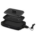 【送料無料】 アイリスオーヤマ 網焼き風 ホットプレート 2枚 プレート ブラック IHA-A20-B ホットプレート 大型 たこ焼き IHA-A20