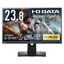 【送料無料】 アイ・オー・データ機器 ゲーミング液晶ディスプレイ 23.8型/1920×1080/HDMI×2、DisplayPort×1/ブラック/スピーカー:あり/180Hz対応ゲーミングモニター/「無輝点保証」/G-SYNC Compatible認定 DI-GD241JD(2)