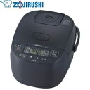 【送料無料】 象印マホービン 小容量マイコン炊飯ジャー 3合炊き ソフトブラック NL-BF05-BZ