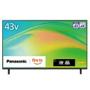 【送料無料】 パナソニック 4K液晶テレビ 43V型 TV-43W80B