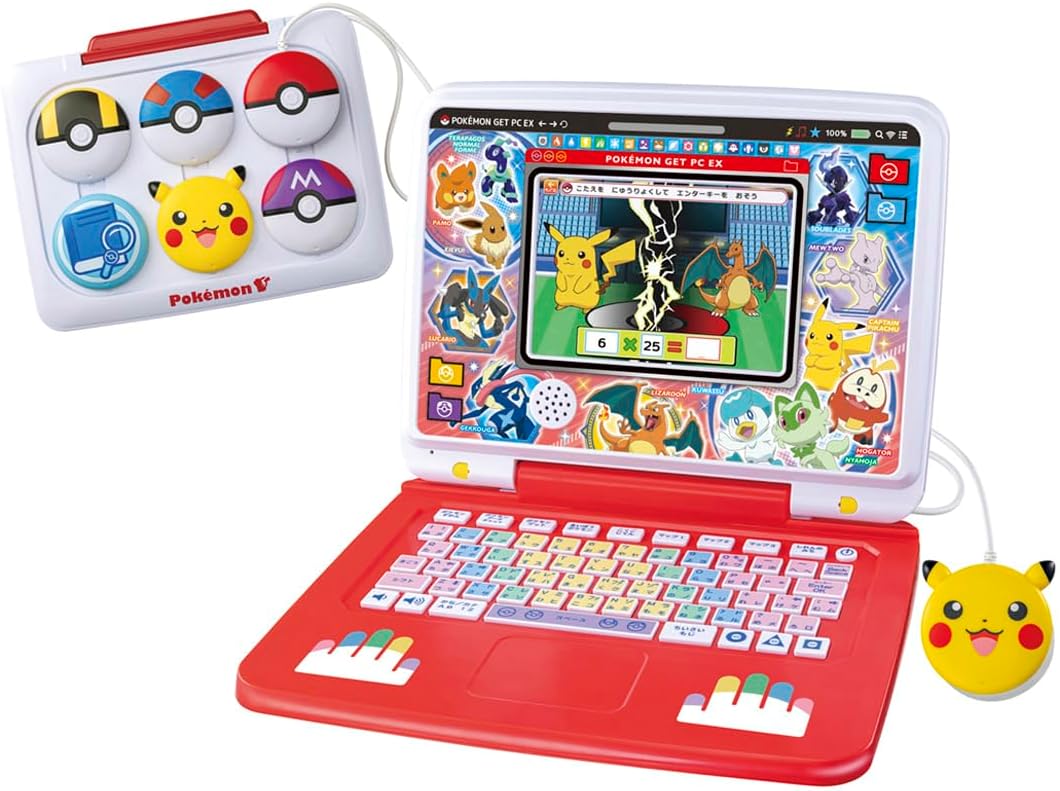 【送料無料】 タカラトミー ポケットモンスター ポケモンピカッとアカデミー ポケモンゲットパソコンEX（エクストリーム） 4904810938552 クリスマス プレゼント PC タイピング プログラミング