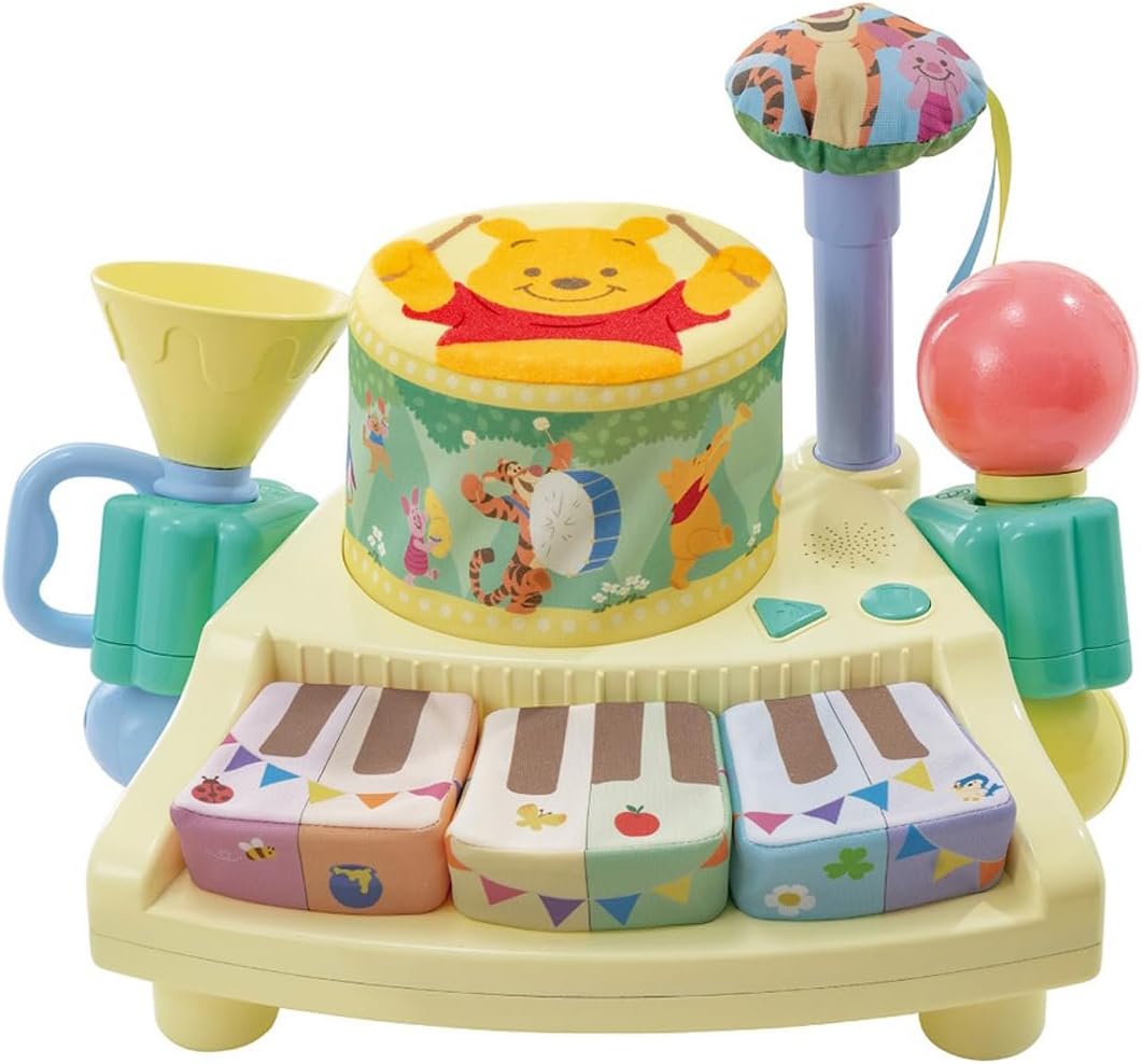 【送料無料】 タカラトミー やわらかズンチャカバンド くまのプーさん 4904810993582