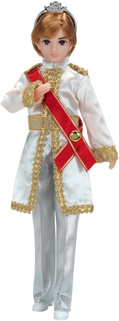 ◇商品特徴はるとくんが銀の王冠をかぶったアイドルプリンスになって登場！ 白い礼服にシルバーのズボンを合わせた、スタイリッシュな王子さまはるとくんです。 銀色に輝く王冠とくつがセットになっており、LD－05今っぽプリンセスにじいろジュエルリカちゃん（別売）とのごっこ遊びにもぴったり！ 【商品内容】人形（下着・ドレス・王冠着用）(1)、クツ(1) ●パッケージサイズ：W160×H300×D42mm ●対象年齢：3歳～※OCNオンラインショップ楽天市場店でご注文をいただいた商品については荷元（送付主）が「NTTドコモ」で送付されます。